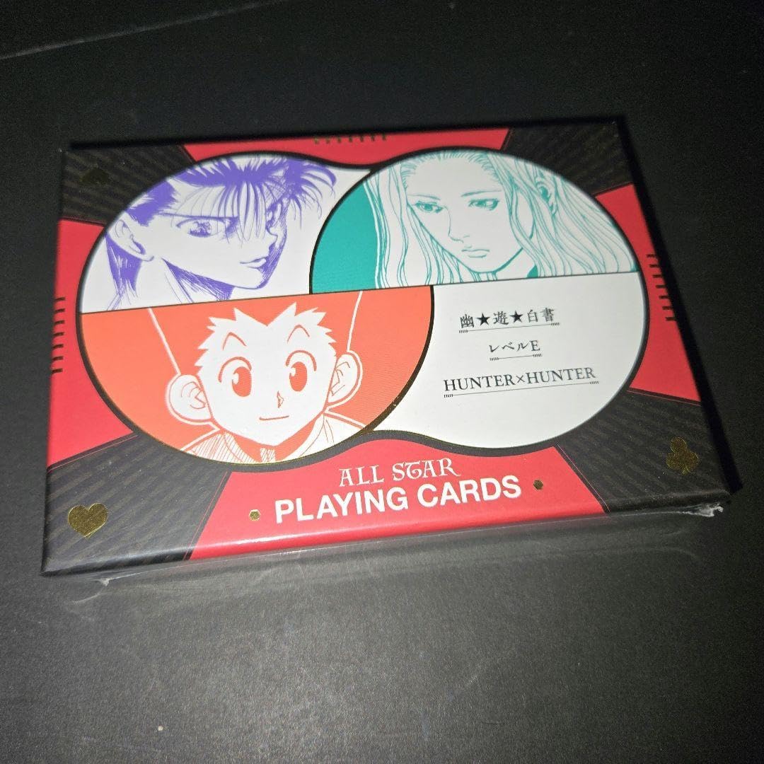 冨樫義博展 トランプ 冨樫義博展 オールスター箔押しトランプ HUNTER